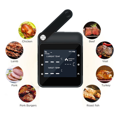 LTMT® - BBQ Thermometer Smart - BBQ thermometer met App en Wi-Fi