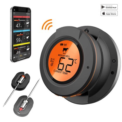 Overzicht van de Dome BBQ Vleesthermometer - BBQ thermometer met app